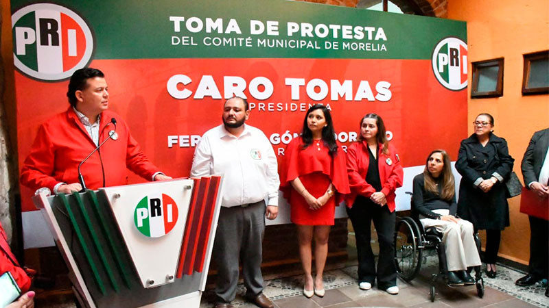 En Morelia comienza una nueva etapa del PRI: Memo Valencia 