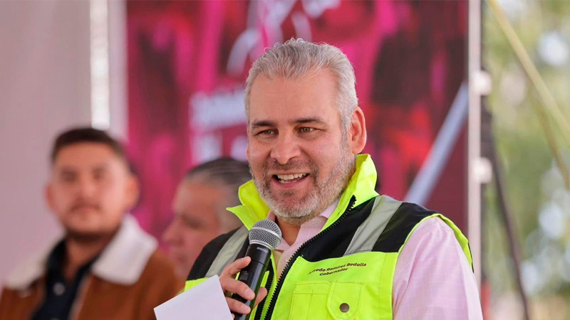 Con inversión de 6 mil mdp, Michoacán construye un mejor Uruapan: Bedolla 