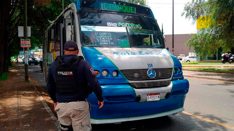 Urge modernizar el transporte público en Uruapan: el 97% de las unidades están fuera de norma: Instituto del Transporte 