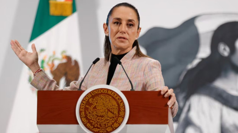 Claudia Sheinbaum celebra que economía mexicana “está fuerte” por crecimiento de 0.2% trimestral 
