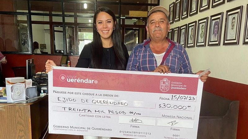 El campo no está solo: Diana Caballero refrenda su compromiso con el Ejido de Queréndaro 