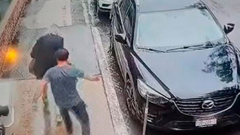 Se entrega voluntariamente presunto agresor de "El Sonrisas" en Morelia; golpeó por la espalda a adulto mayor en situación de calle y busca acuerdo 