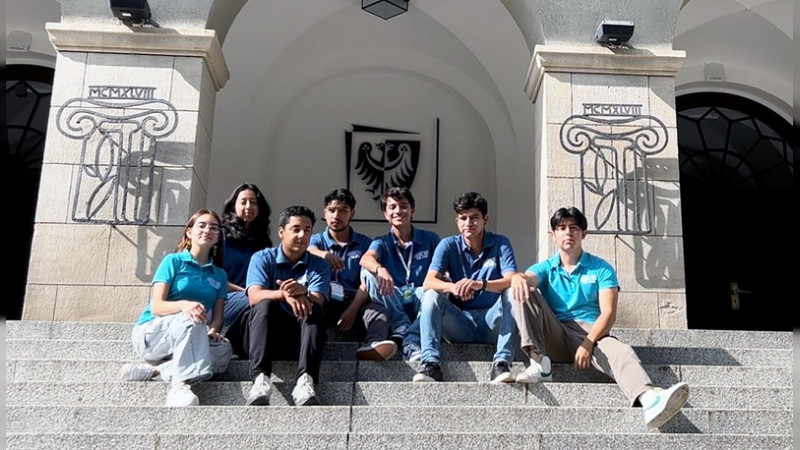 Estudiantes de la Universidad Tecnológica de San Juan del Río, Querétaro, fortalecen su formación en Polonia 