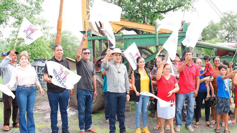 En Huetamo, Pablo Varona inicia pozo profundo para Vuelta Grande  