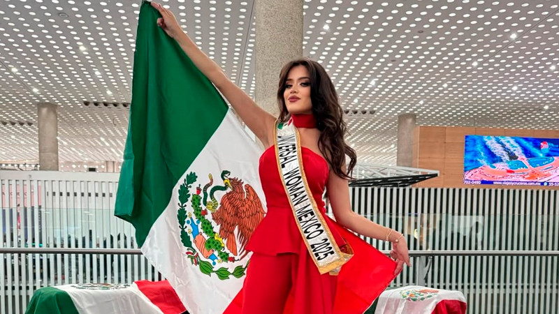 La michoacana Sidney Golden representará a México en el concurso de belleza Universal Woman, en India 