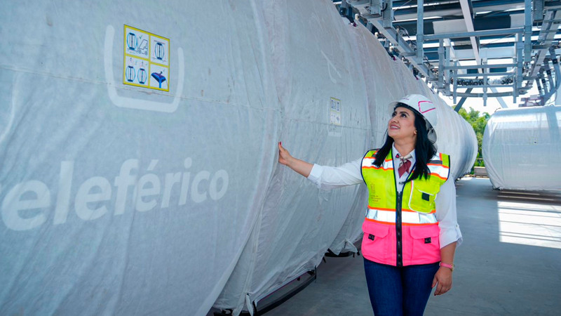 Teleférico de Uruapan estará listo en noviembre: Gladyz Butanda 