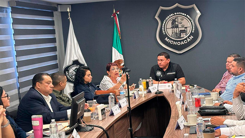 Refuerzan acciones en penales de Michoacán para obtener certificación 