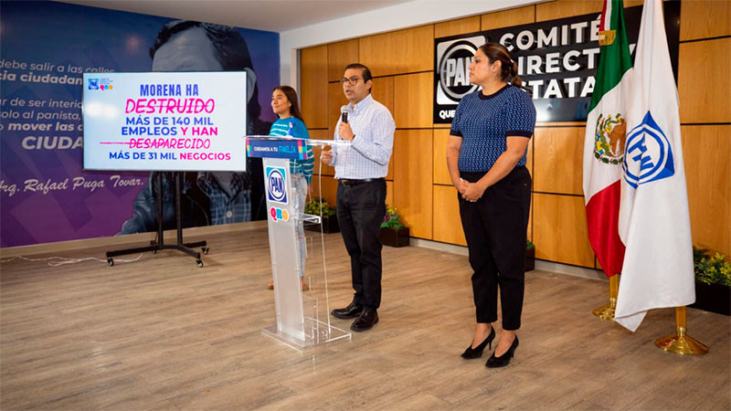 "La única transformación que ha traído Morena a México es el retroceso";  reconoció Martín Arango García 