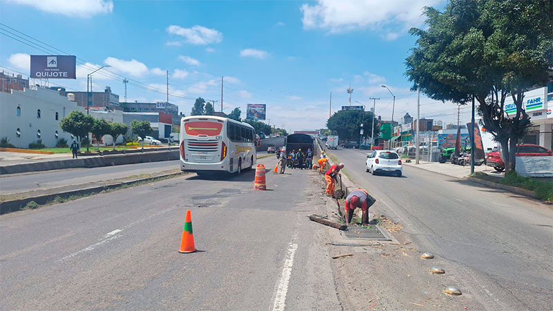 Ayuntamiento de Morelia mejora imagen urbana con jornadas de limpieza en puntos clave de la ciudad 