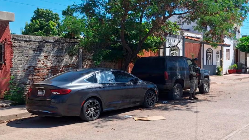 Rescatan a una persona, aseguran armas y recuperan vehículos en diversos operativos en Sinaloa 