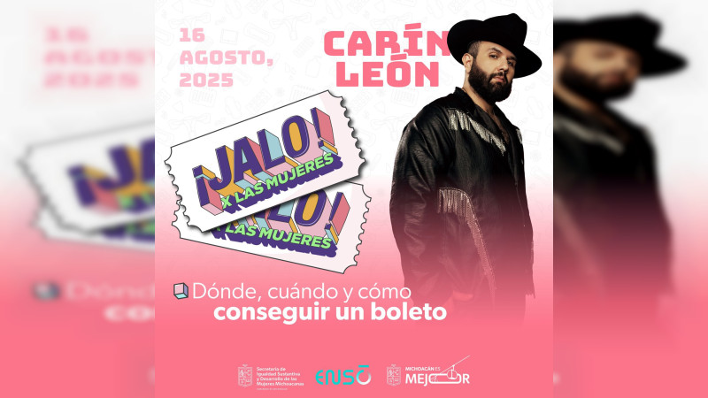 Guía completa de cómo y cuándo canjear boletos para Carín León: Seimujer 