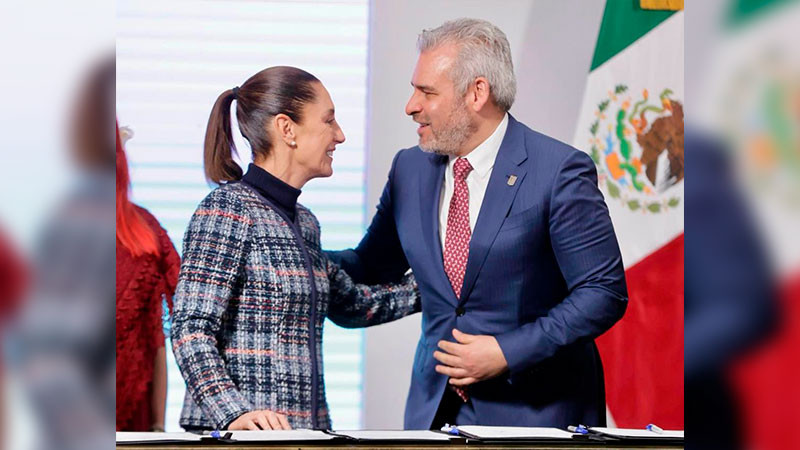 Reconoce Bedolla liderazgo de Sheinbaum para proteger economía nacional 