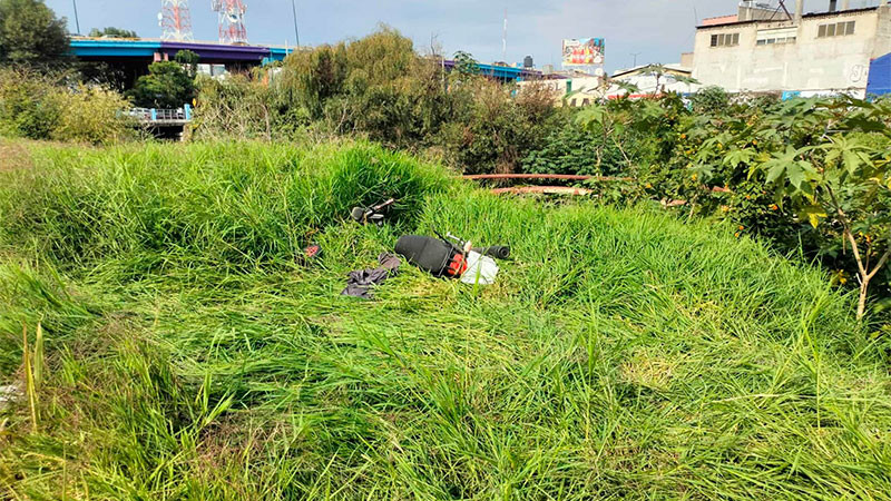 En Morelia, Michoacán, motociclista resulta herido al accidentarse  