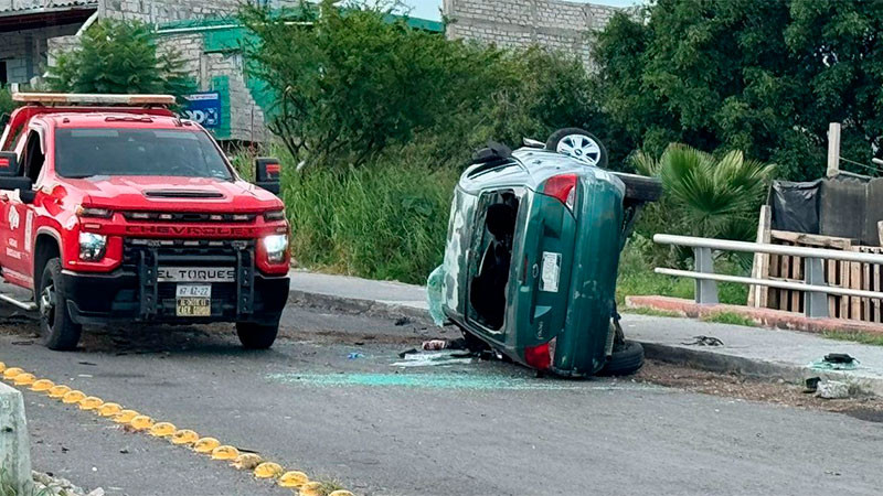 Accidente tras persecución policial, dejó a una persona sin vida en el municipio de Querétaro  