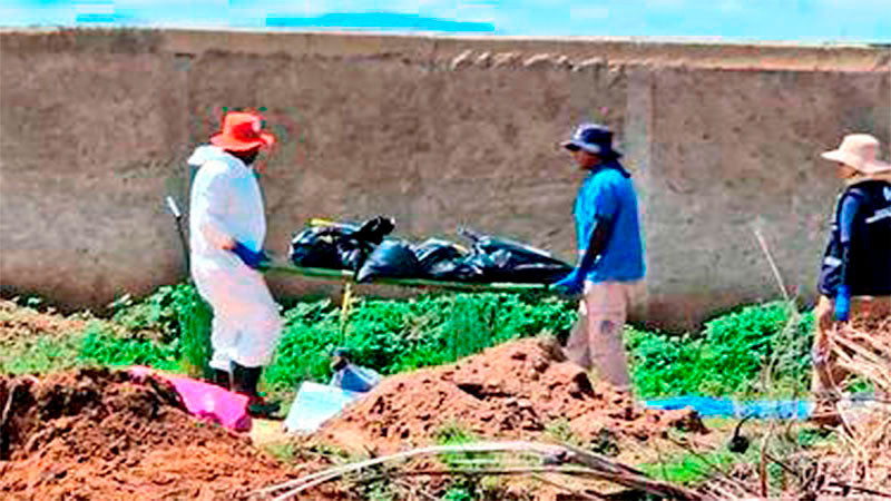 Suman 249 bolsas localizadas en fosas de Zapopan, Jalisco; entre los restos hay 54 cadáveres 