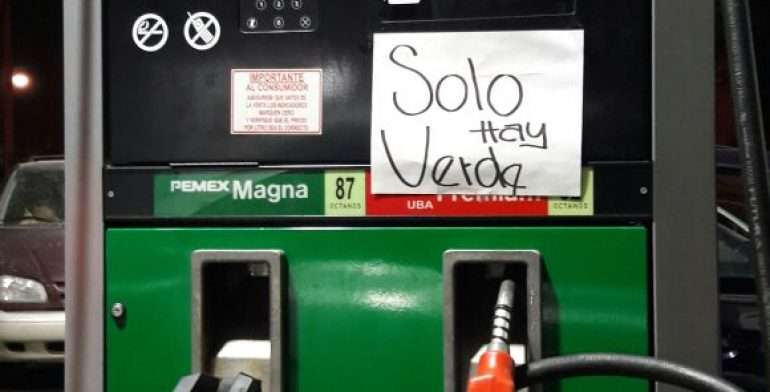 Sigue el desabasto de gasolina roja: Mauricio Prieto 