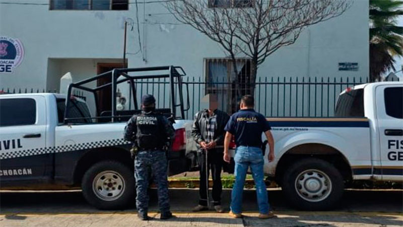Aprehenden en Tacámbaro, Michoacán a presunto homicida  