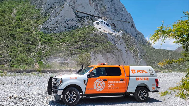 Joven fallece mientras practicaba senderismo en Santa Catarina, Nuevo León 