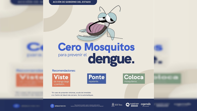 Realiza SESA vigilancia epidemiológica del dengue 