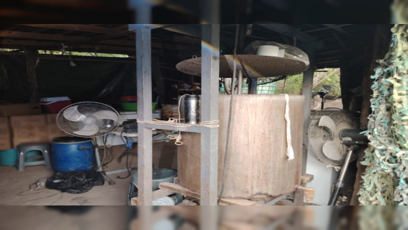 Golpe de 900 mdp al crimen organizado; destruyen laboratorio clandestino en Sinaloa y aseguran diversos estupefacientes 