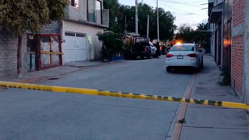 Ataque armado deja dos fallecidos y un lesionado en la colonia Progreso Solidaridad en Celaya, Guanajuato  