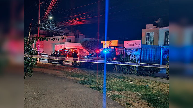 Asesinan a hombre a disparos en parque de la colonia Hacienda del Bosque en Celaya, Guanajuato  