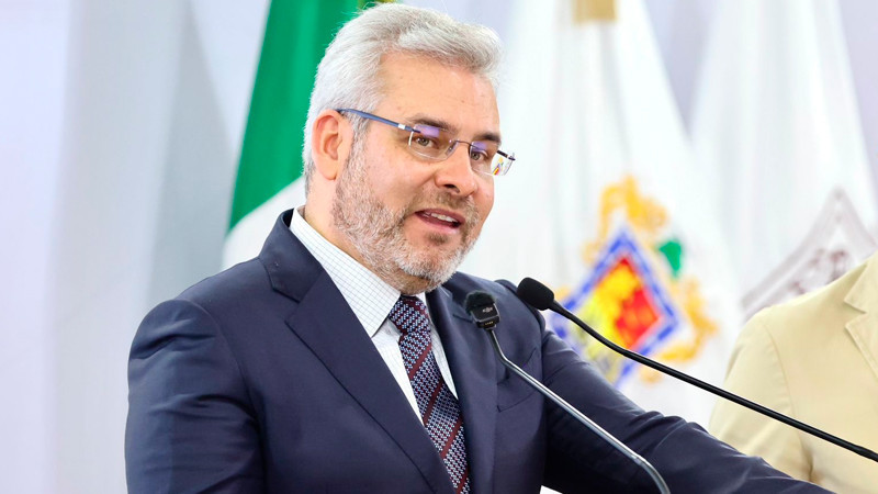 Inversión de casi 6 mil mdp en puerto de LC fortalecerá tránsito de mercancías: Bedolla 