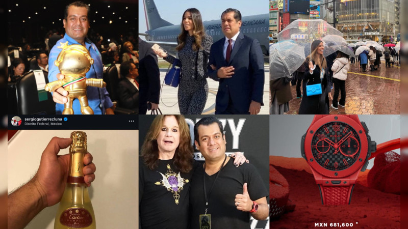 Vida de millonarios con sueldo de diputados federales: Gasta matrimonio de la 4T más de 4 millones de pesos en joyas, relojes y ropa de diseñador 