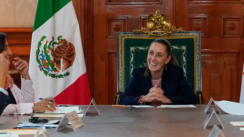 Cadena estadounidense reconoce capacidad de Sheinbaum para negociar con Trump 