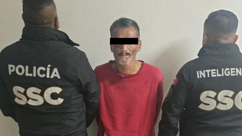 Reaprehenden a presunto agresor sexual de una niña en la Ciudad de México; lo habían dejado libre y ahora agredió a una mujer 