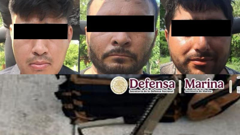 Militares arrestan a 5 presuntos criminales en Culiacán, Sinaloa; tenían privado de la libertad a uno del grupo contrario 