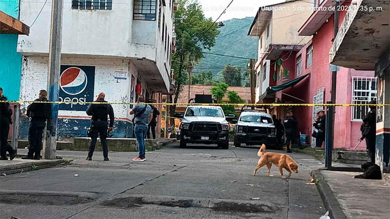 Muere uno de los baleados el lunes en Uruapan, Michoacán  