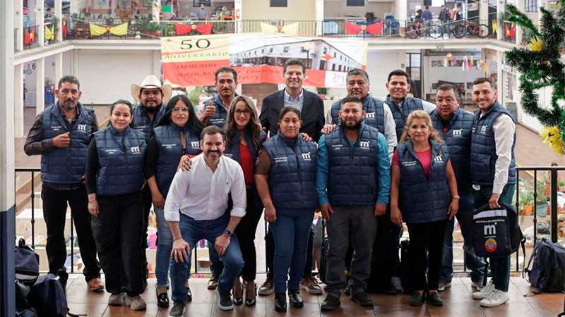 Alfonso Martínez fortalece lazos con jefes de tenencia de Morelia 