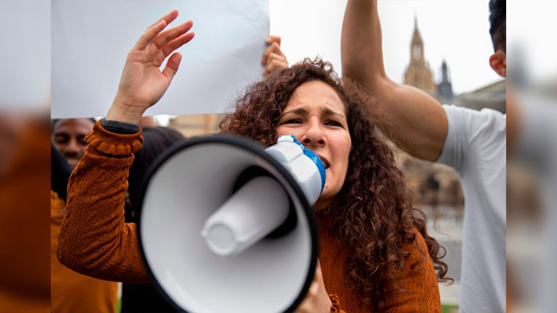Colectivo Nacional de No Más Presos Inocentes se manifestó en las salas penales de Ciudad Judicial en CDMX; exigen la revisión de casos de personas inocentes recluidas  