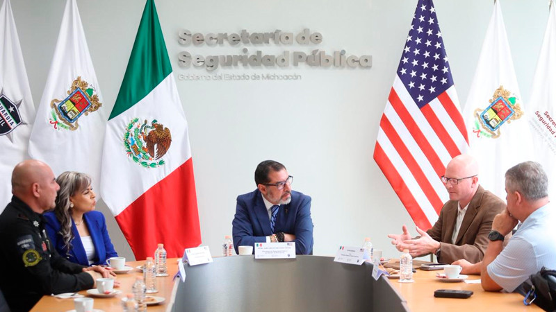 Alistan la SSP Michoacán y el FBI capacitación  a la Guardia Civil 