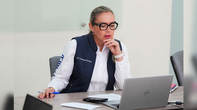 UMSNH se suma a la estrategia nacional por la paz; Yarabí Ávila participa en reunión de trabajo SEP-ANUIES 