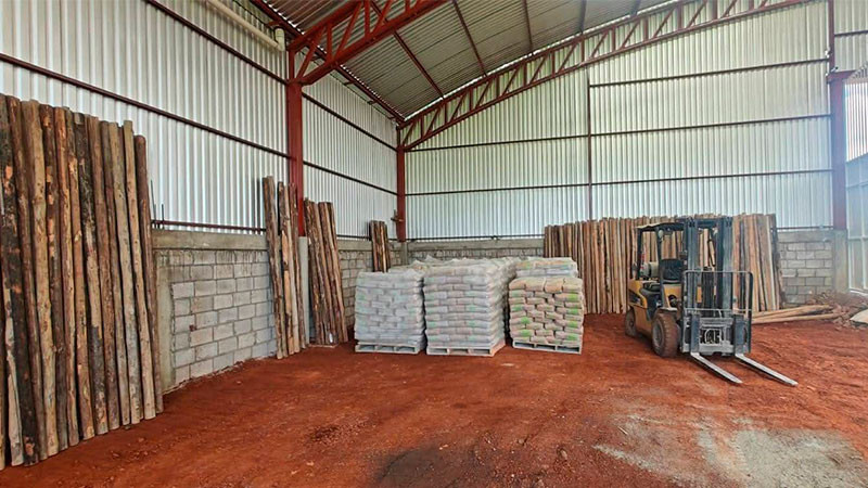 Ayuntamiento de Morelos recibe 30 toneladas de cemento para fortalecer infraestructura urbana 