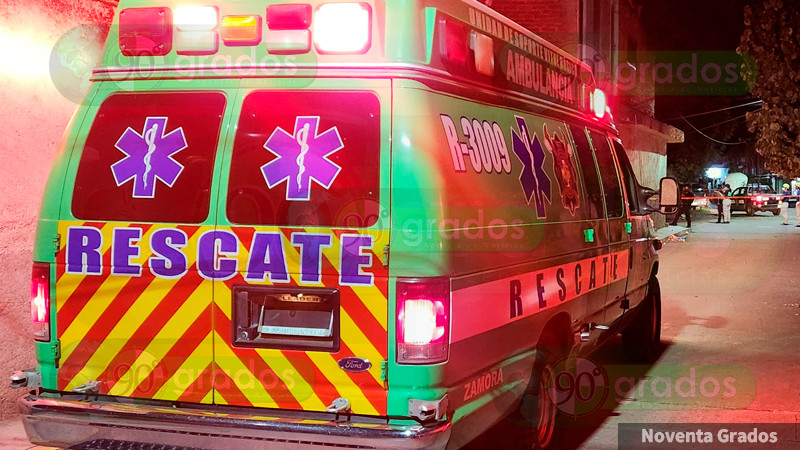 Balean a dos en Zamora, Michoacán; uno muere el otro resultó herido 