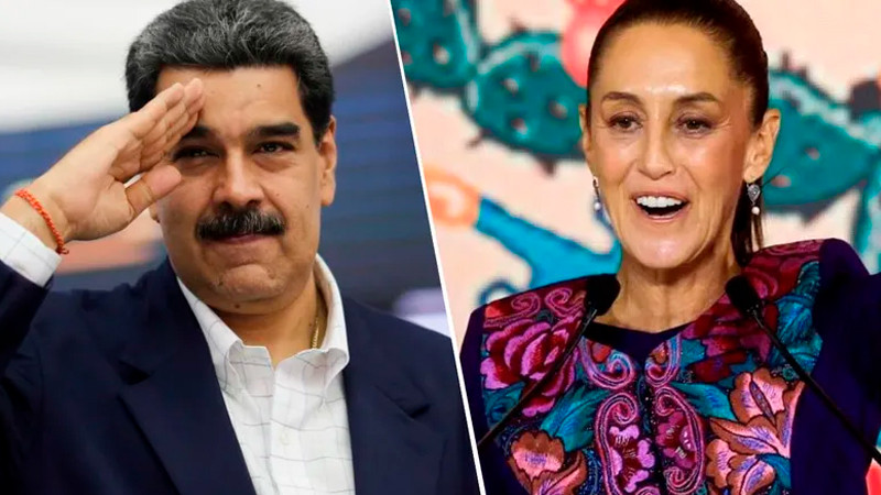 Sheinbaum pide pruebas de que Maduro está vinculado a grupo criminal de Sinaloa 