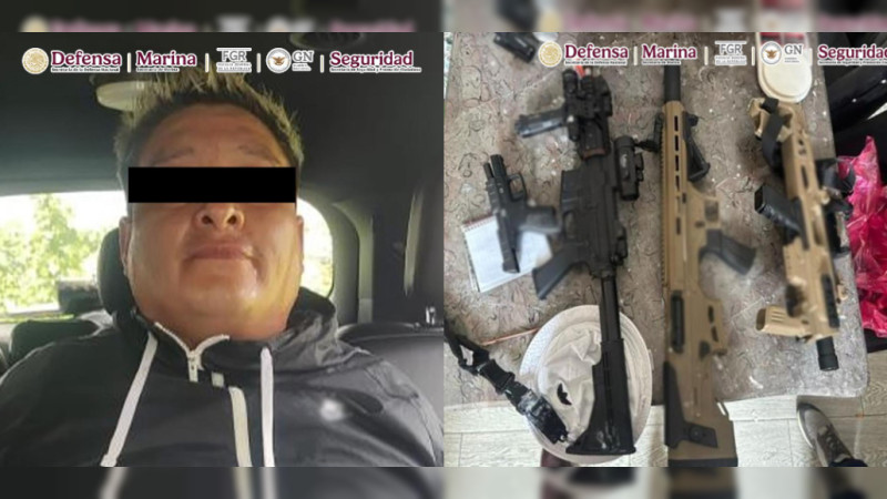 Detienen a objetivo prioritario en operativo conjunto en el Estado de México 