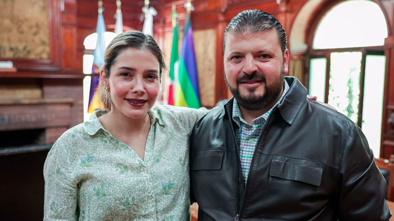 Se reúne Brissa Arroyo con Secretario de Gobierno, Raúl Zepeda  