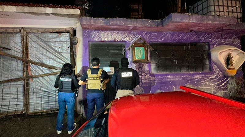 En tres acciones realizadas en Morelia, Michoacán se detuvo a siete personas y se aseguraron 3 mil dosis de sustancias ilícitas  