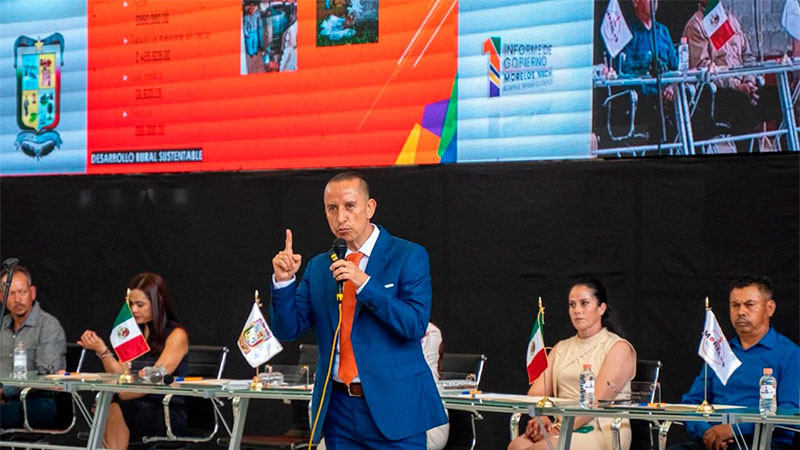 Impulsa alcalde de Morelos desayunador comunitario y mejora de los servicios básicos y públicos 