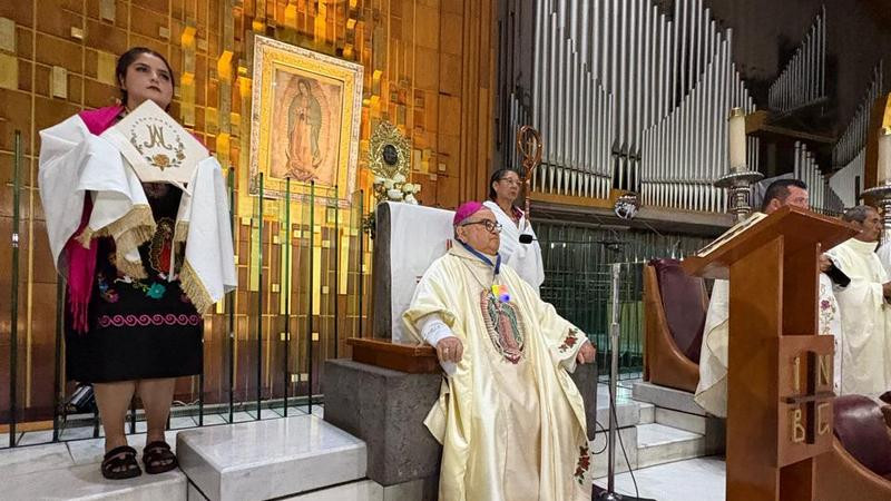 Realizan Madres Buscadoras de la Arquidiócesis de Morelia, peregrinación a la Basílica 