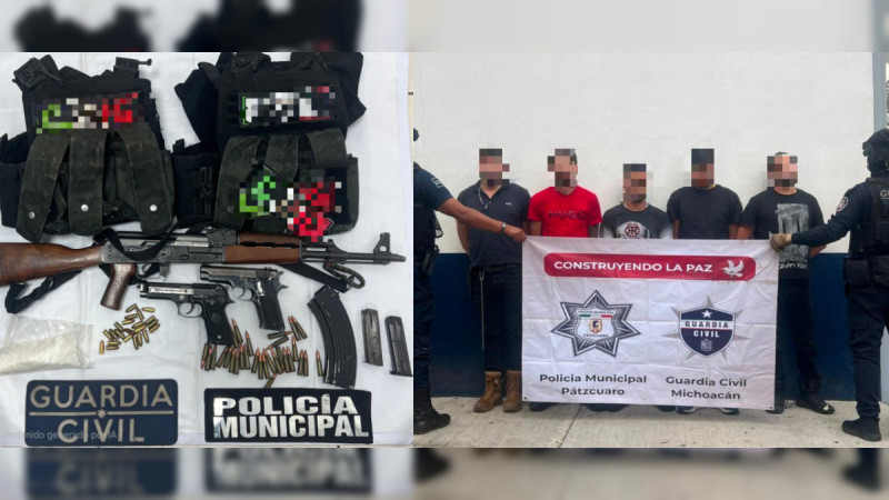 FGR logra vinculación contra célula de 5 sujetos detenidos por ataque a instalaciones del C-5 en Pátzcuaro, Michoacán 