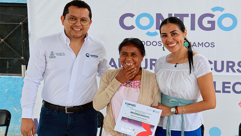 Clausura Liliana San Martín Cursos de Autoempleo en Tolimán, Querétaro 