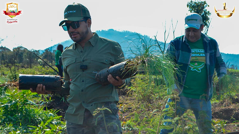 Se realizó reforestación en Uruscato con éxito: Humberto Jiménez Solís 