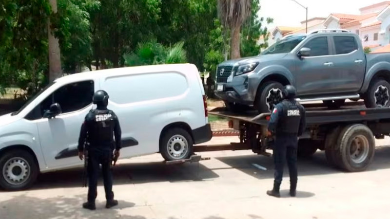Recuperan nueve vehículos con reporte de robo en Culiacán; no hay detenidos 