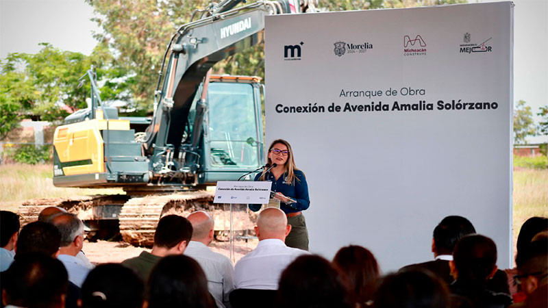 La ampliación de la avenida Amalia Solórzano, es una obra bonita y funcional: Joanna Moreno 