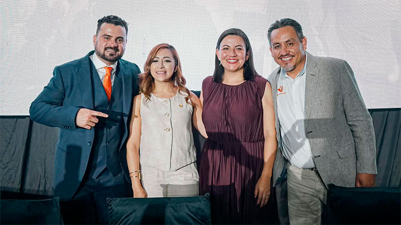 Grecia Aguilar Mercado destaca el avance de los Gobiernos Municipales Naranjas en Michoacán 